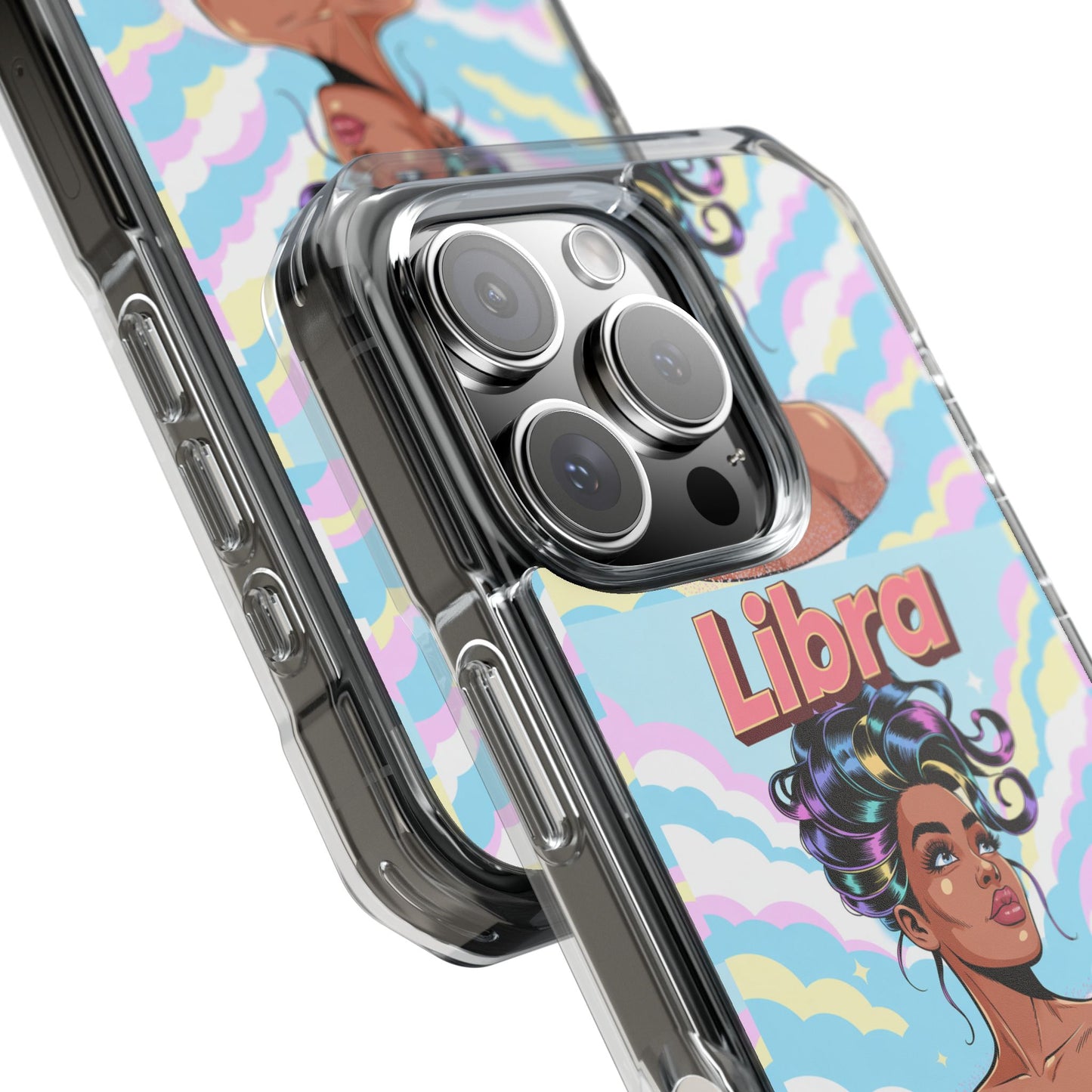 Libra Zodiac Clear MagSafe Phone Case