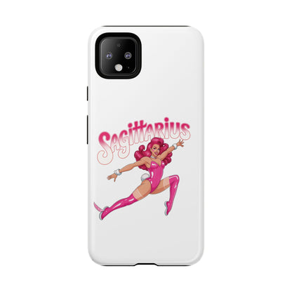 “Sagittarius” phone case Pink Dollar Bill Woman Bunny Costume