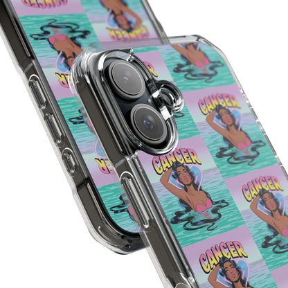 Cancer Zodiac MagSafe Clear Phone Case, Astrology Gift