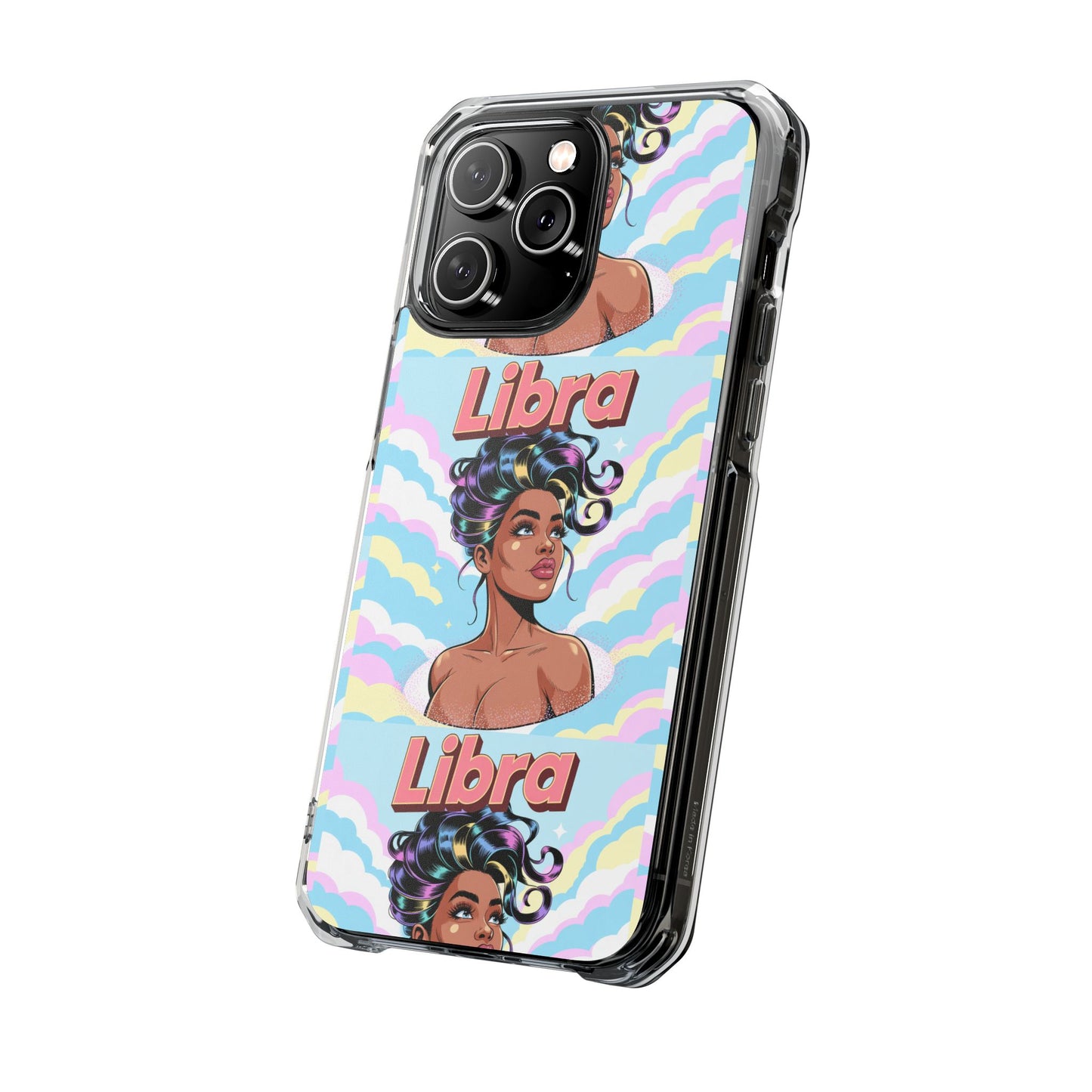 Libra Zodiac Clear MagSafe Phone Case