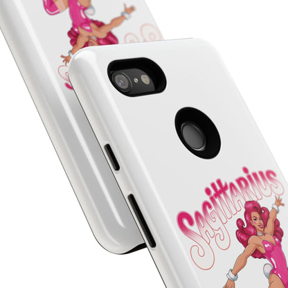 “Sagittarius” phone case Pink Dollar Bill Woman Bunny Costume