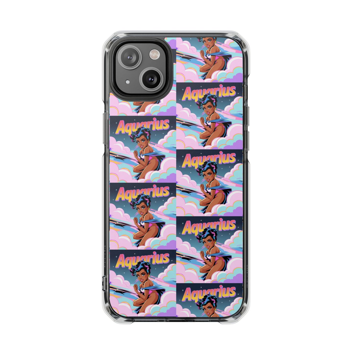 Aquarius Zodiac Phone Case, Phone Accessory for Aquarius