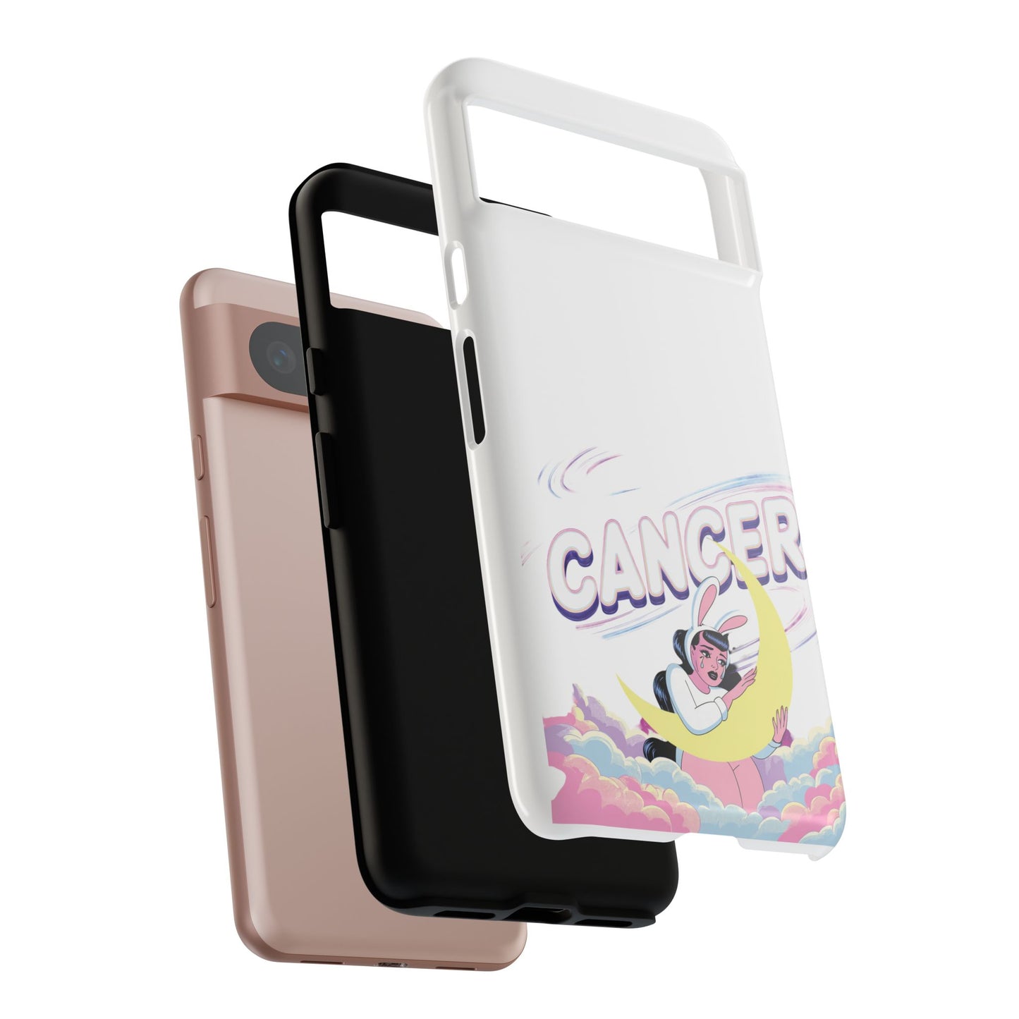 “Cancer” Zodiac Phone Case, Cute Cancer Case, Astrology Phone Cover