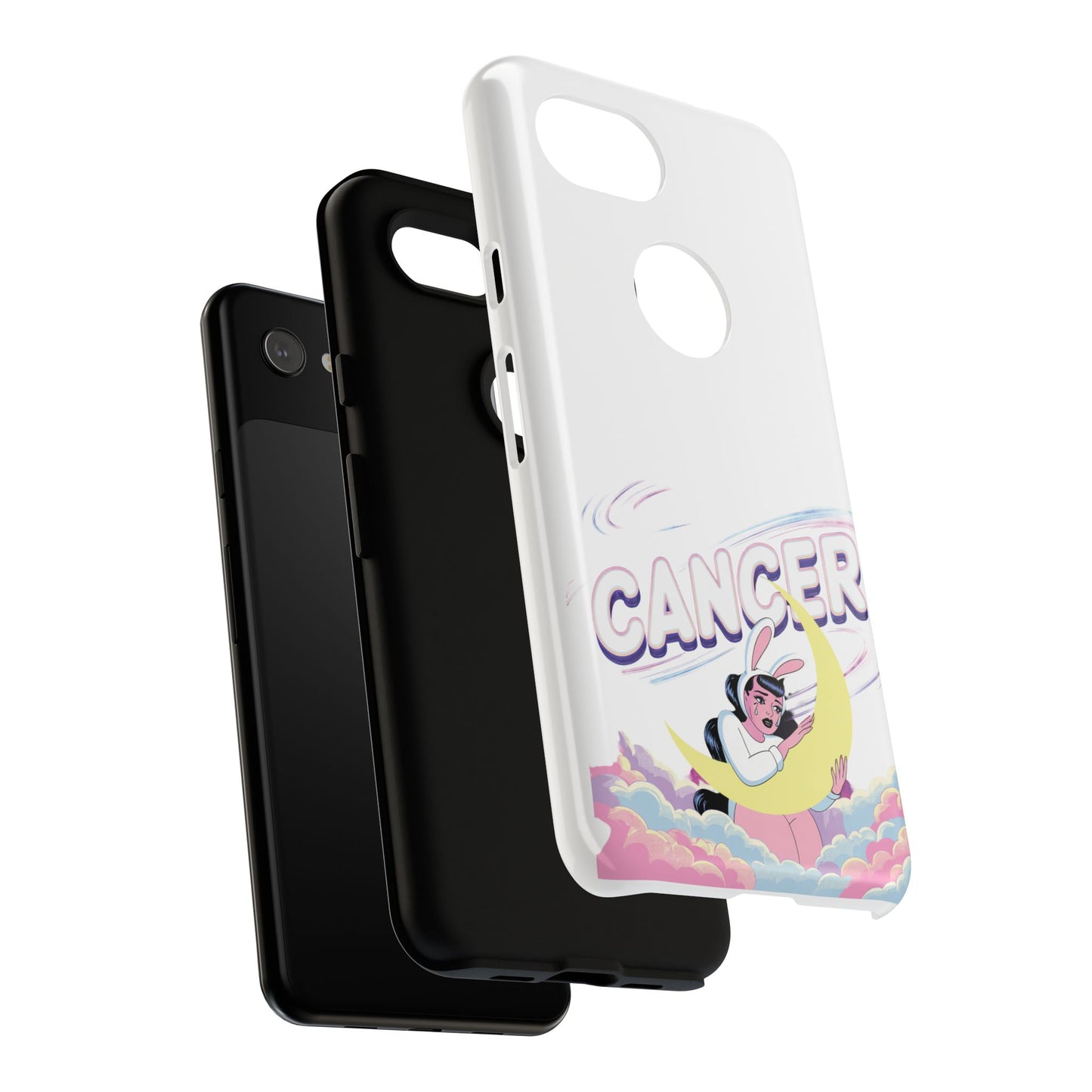 “Cancer” Zodiac Phone Case, Cute Cancer Case, Astrology Phone Cover