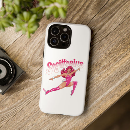 “Sagittarius” phone case Pink Dollar Bill Woman Bunny Costume