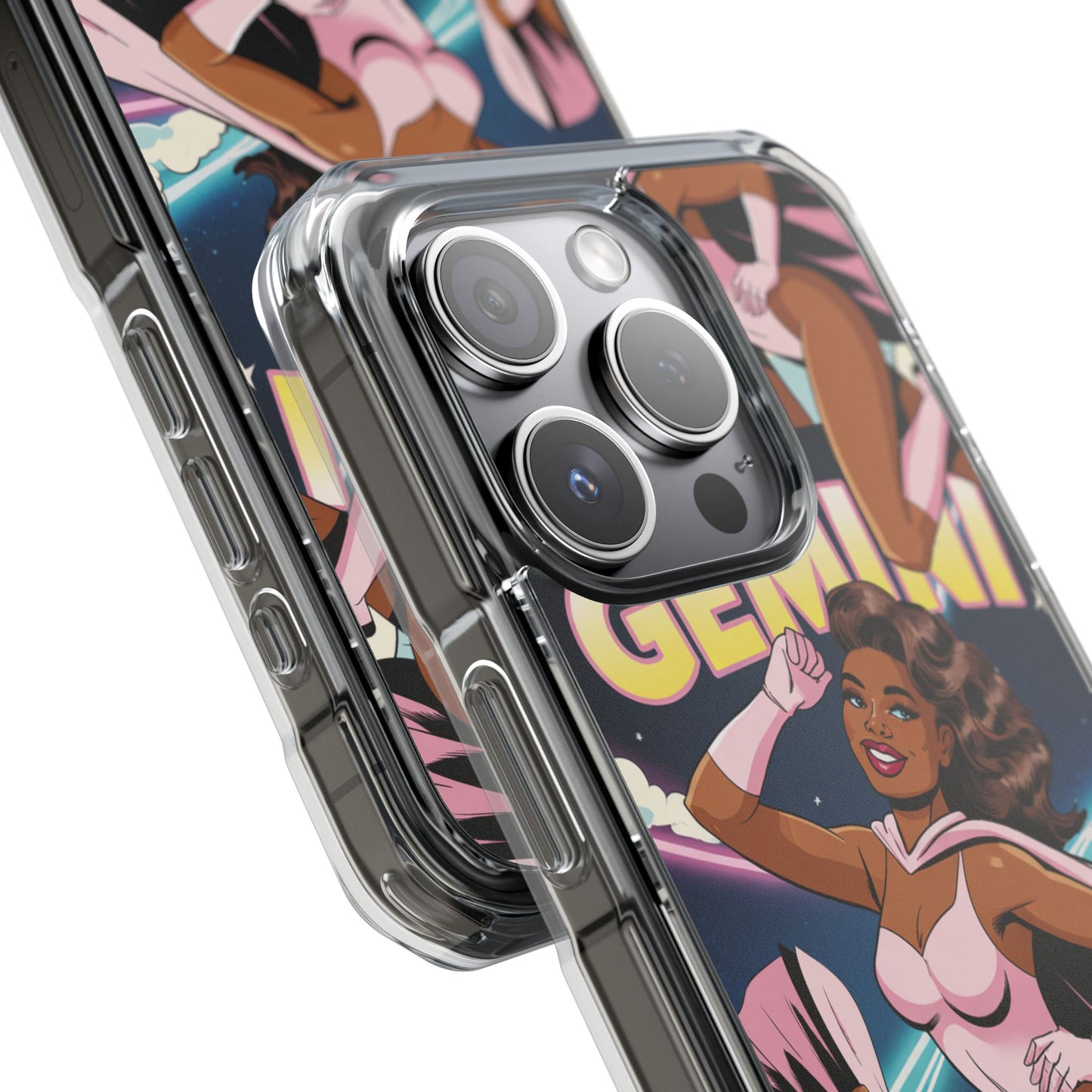 Gemini Zodiac MagSafe Clear Impact Case