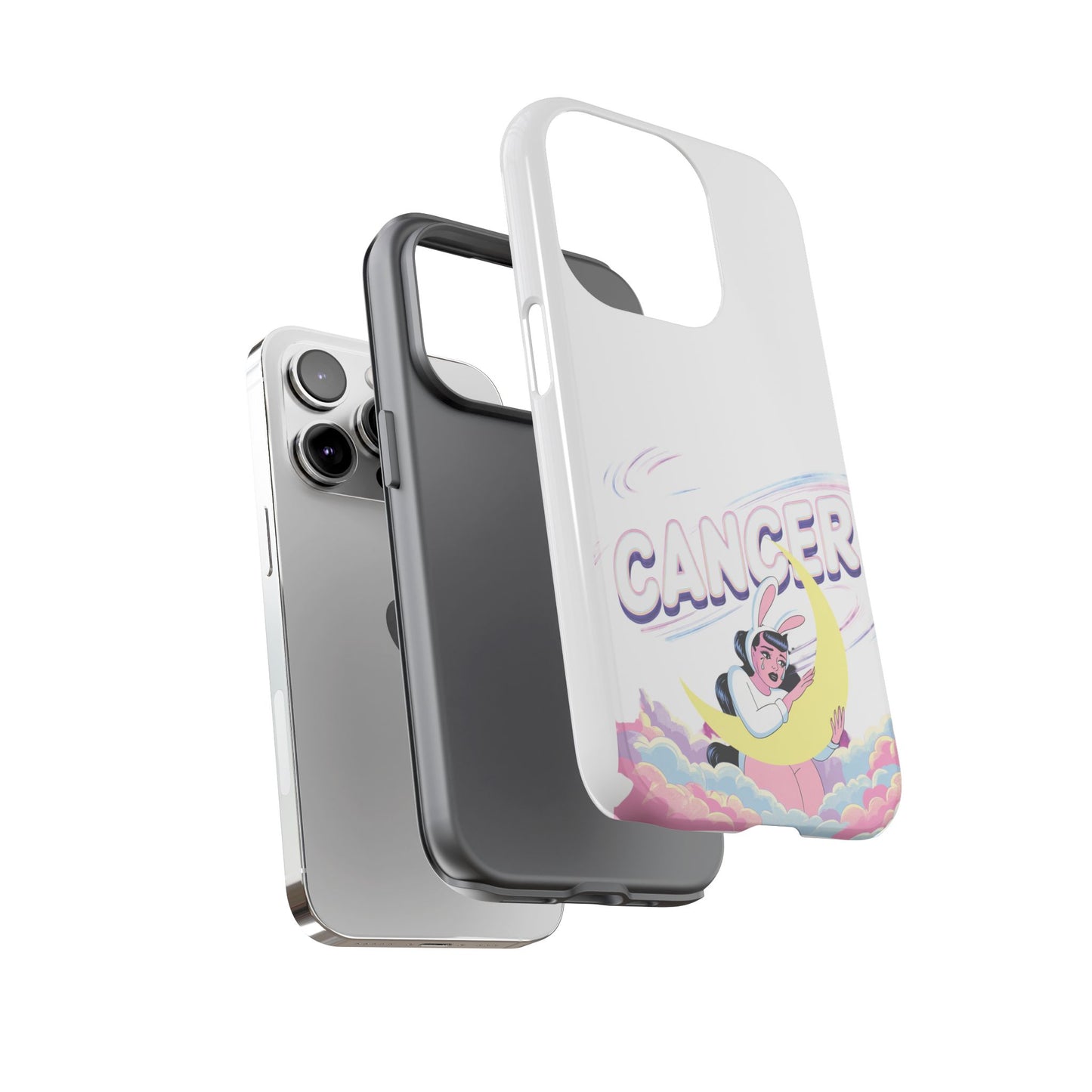 “Cancer” Zodiac Phone Case, Cute Cancer Case, Astrology Phone Cover