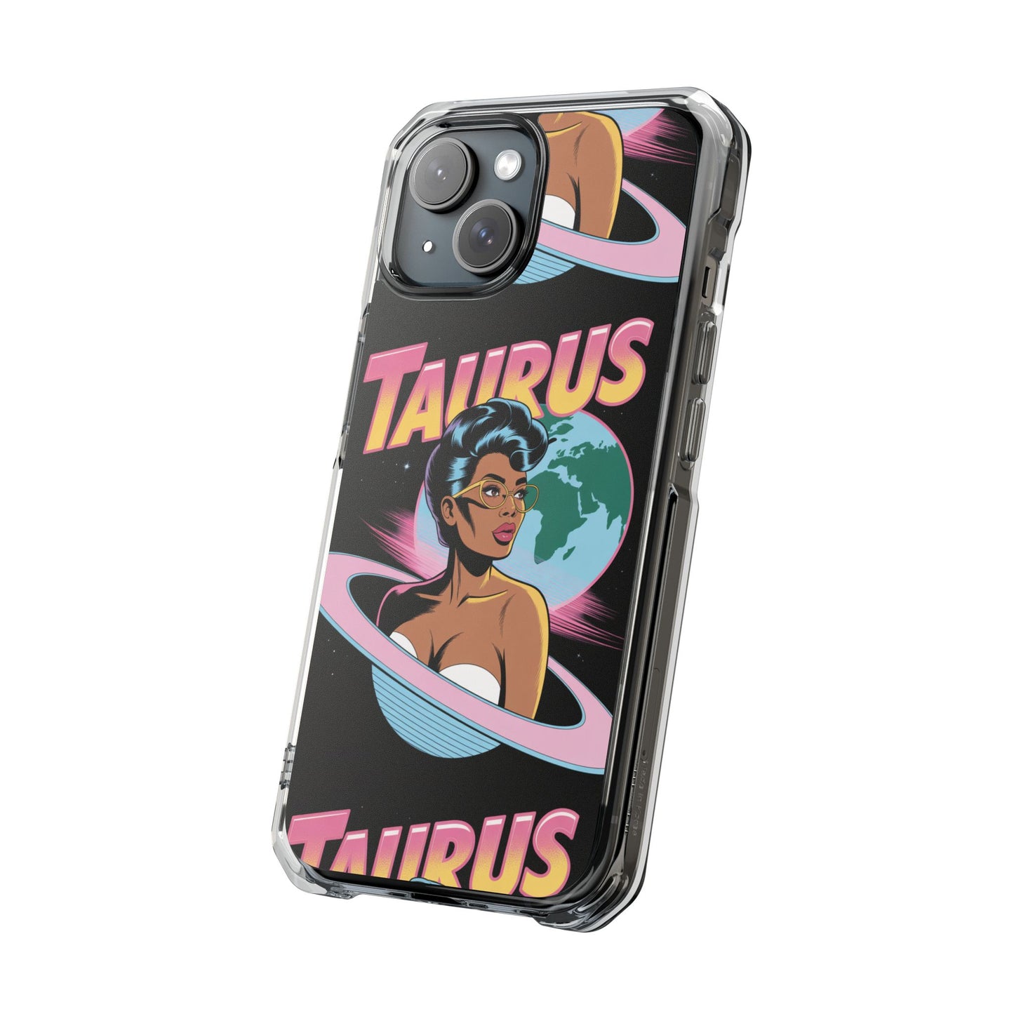 Taurus Phone Case, MagSafe Astrological Impact Case, Zodiac Sign Cover