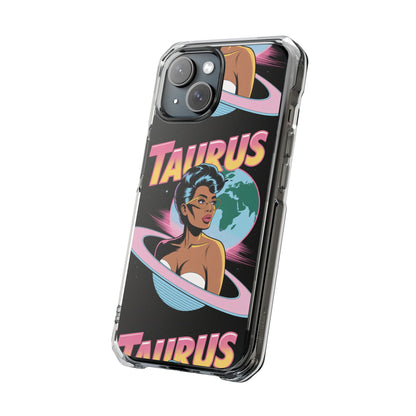 Taurus Phone Case, MagSafe Astrological Impact Case, Zodiac Sign Cover