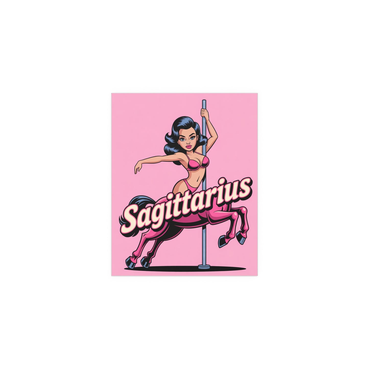 Sagittarius Silk Poster, Astrology Wall Art, Zodiac Art Print