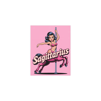 Sagittarius Silk Poster, Astrology Wall Art, Zodiac Art Print