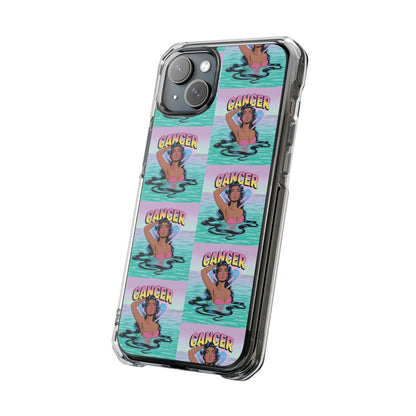 Cancer Zodiac MagSafe Clear Phone Case, Astrology Gift