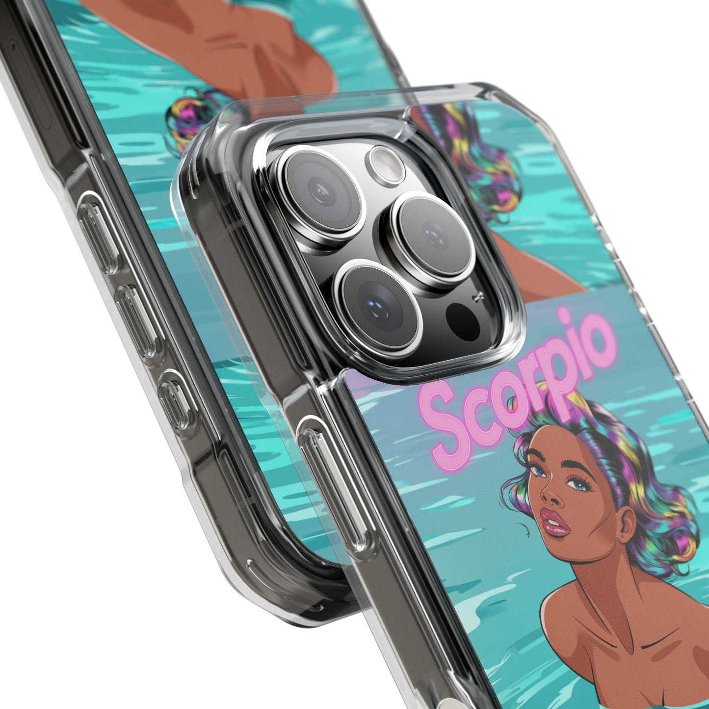 Scorpio Zodiac Clear MagSafe Phone Cases, Horoscope Cases
