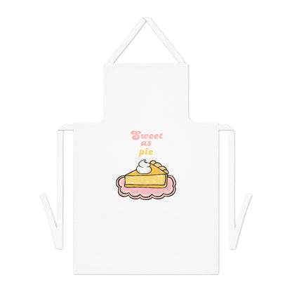Sweet as Pie Adult Apron, Cute Kitchen Gift, Baking Accessories