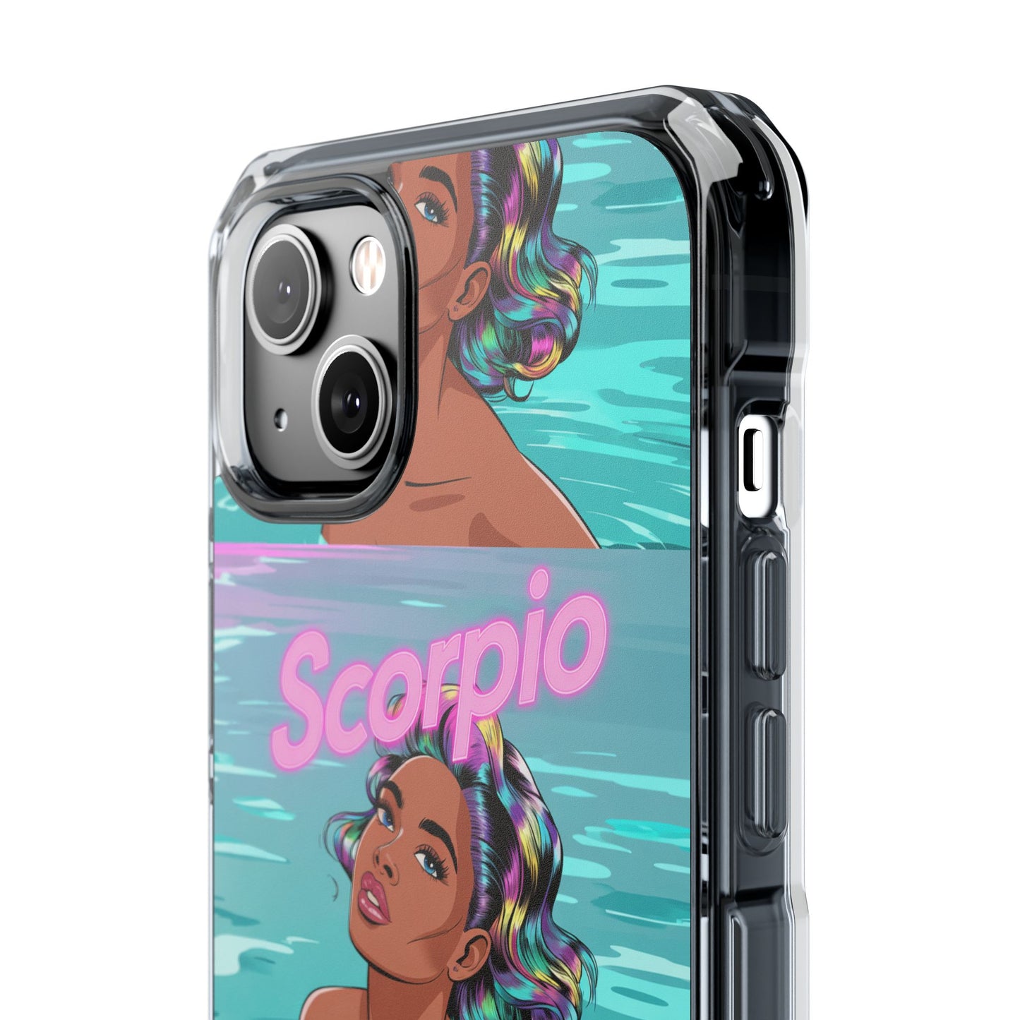 Scorpio Zodiac Clear MagSafe Phone Cases, Horoscope Cases