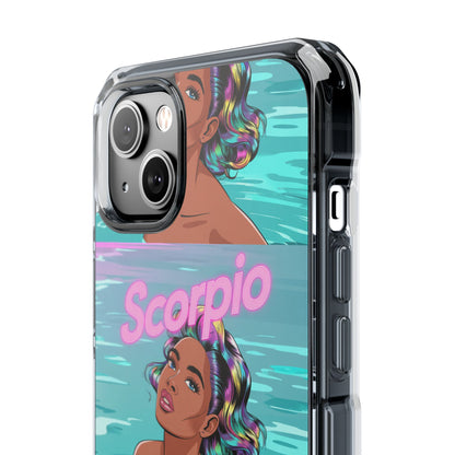 Scorpio Zodiac Clear MagSafe Phone Cases, Horoscope Cases