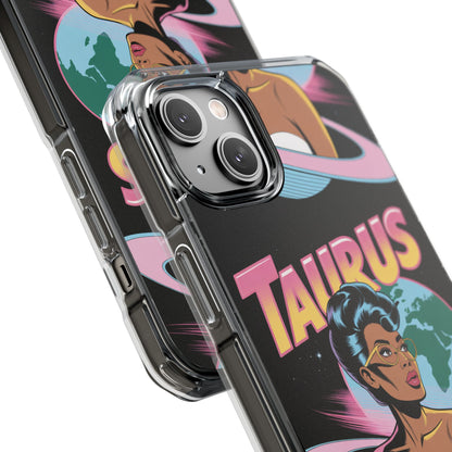 Taurus Phone Case, MagSafe Astrological Impact Case, Zodiac Sign Cover