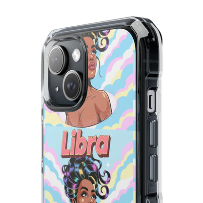 Libra Zodiac Clear MagSafe Phone Case