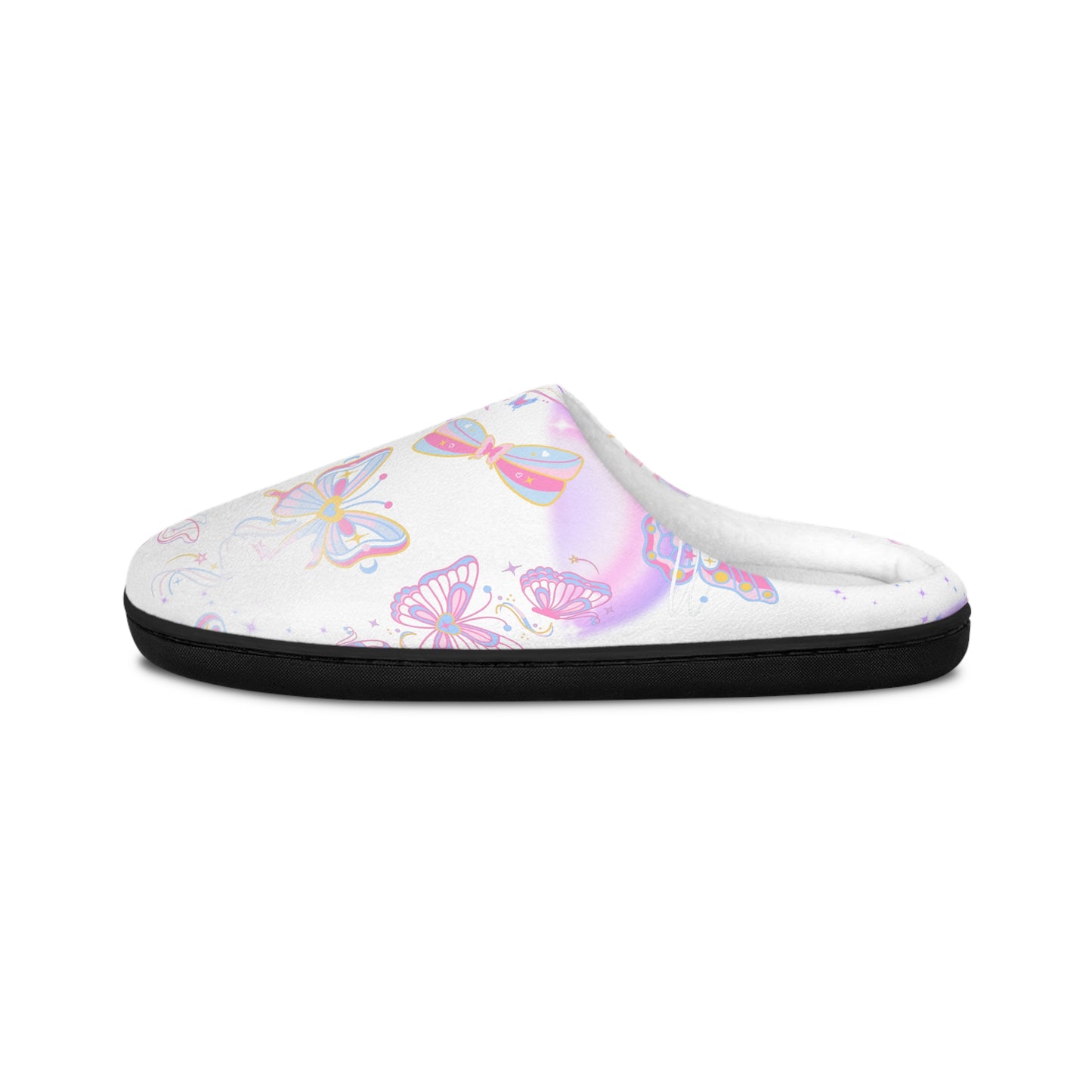 Butterfly Cozy Indoor Slippers, Women's Slippers