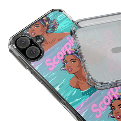 Scorpio Zodiac Clear MagSafe Phone Cases, Horoscope Cases
