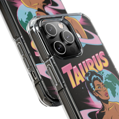 Taurus Phone Case, MagSafe Astrological Impact Case, Zodiac Sign Cover