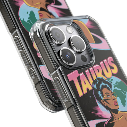 Taurus Phone Case, MagSafe Astrological Impact Case, Zodiac Sign Cover