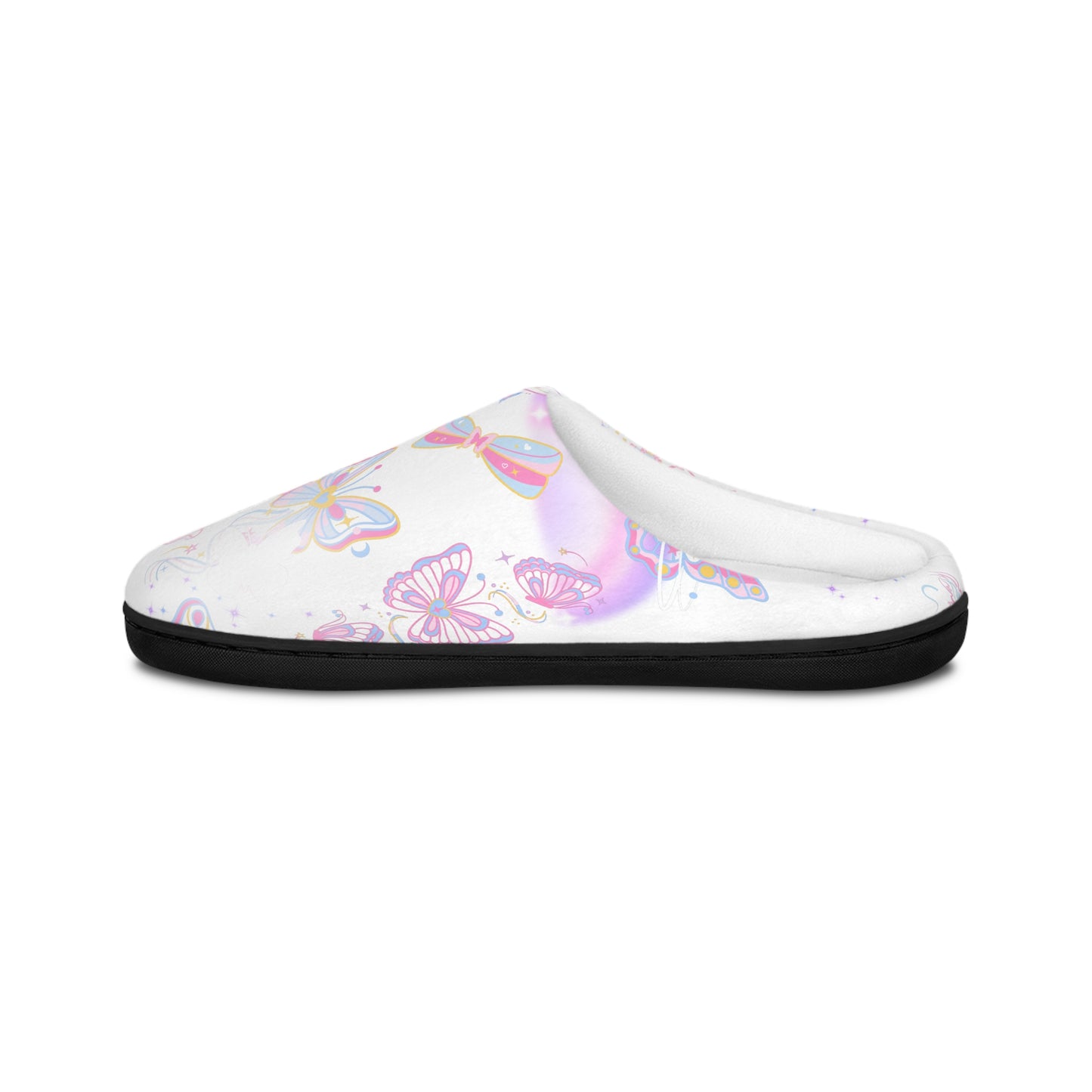 Butterfly Cozy Indoor Slippers, Women's Slippers