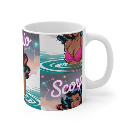 Scorpio Zodiac Mug, Astrology Coffee Cup, Horoscope Gift