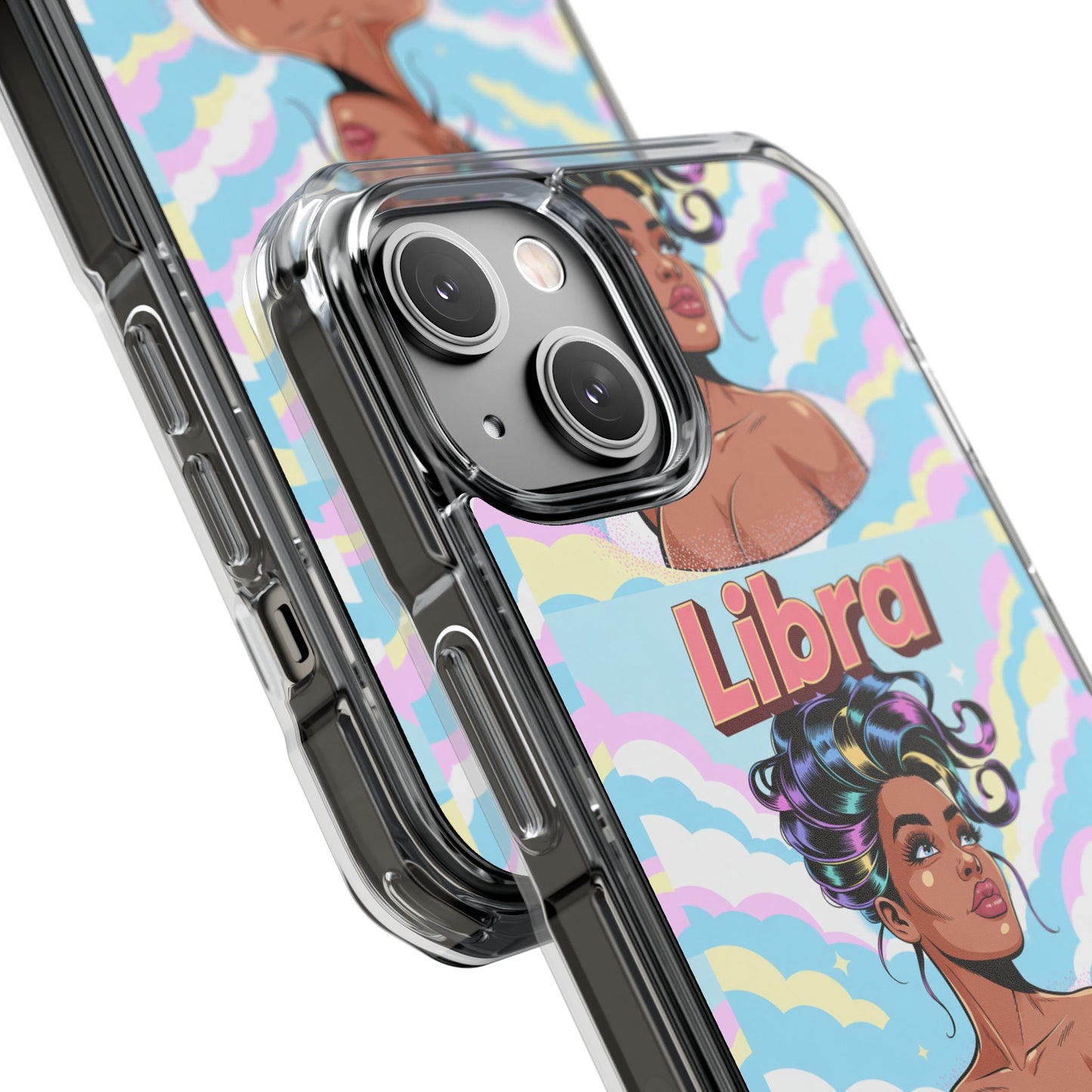 Libra Zodiac Clear MagSafe Phone Case