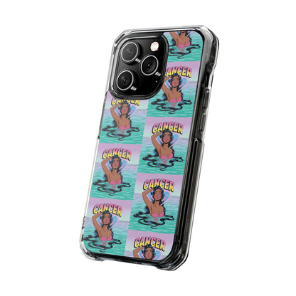 Cancer Zodiac MagSafe Clear Phone Case, Astrology Gift