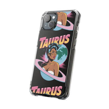 Taurus Phone Case, MagSafe Astrological Impact Case, Zodiac Sign Cover