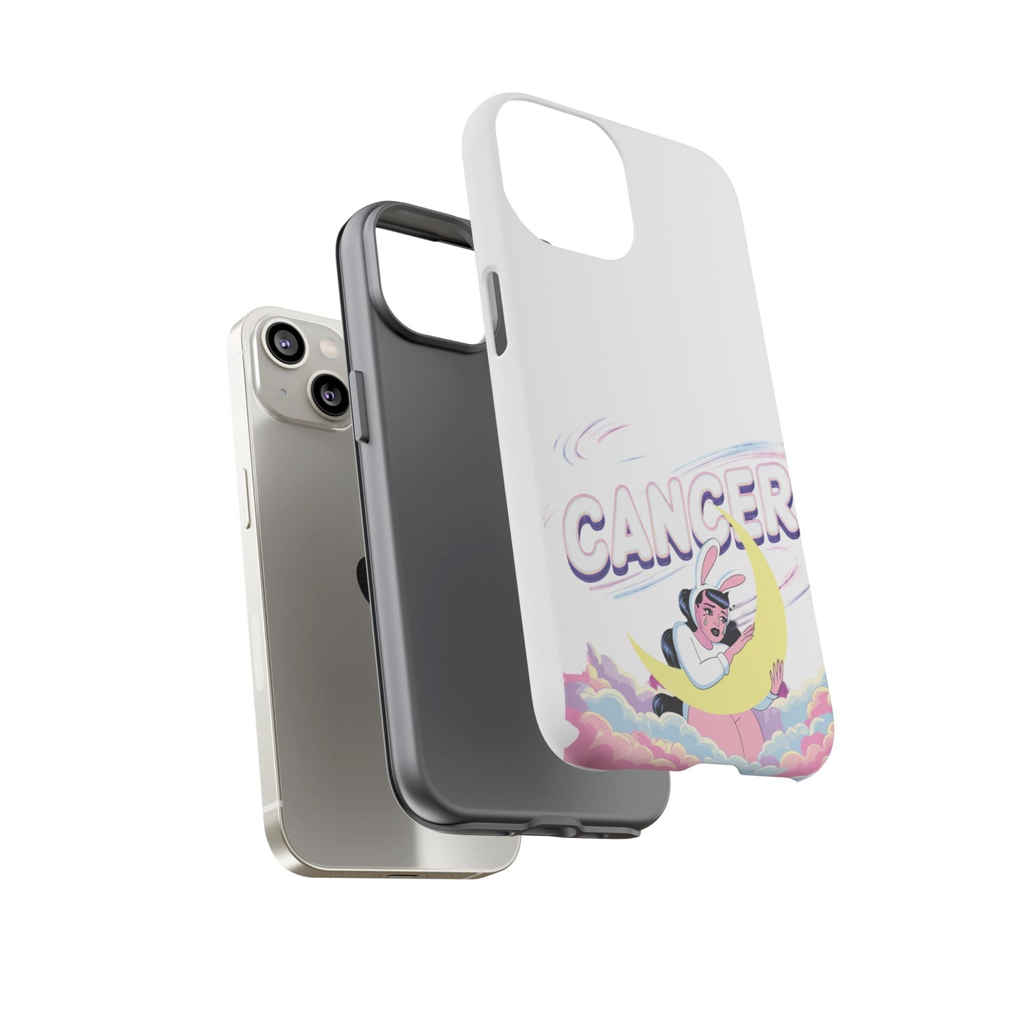 “Cancer” Zodiac Phone Case, Cute Cancer Case, Astrology Phone Cover