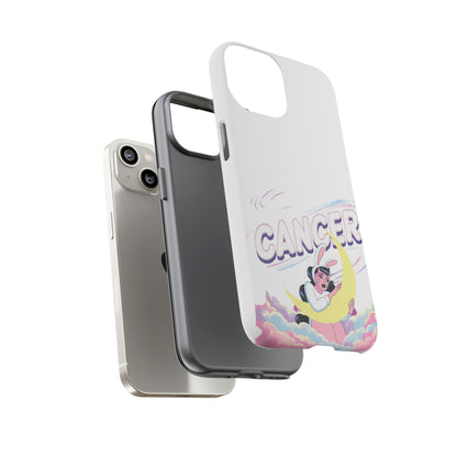 “Cancer” Zodiac Phone Case, Cute Cancer Case, Astrology Phone Cover