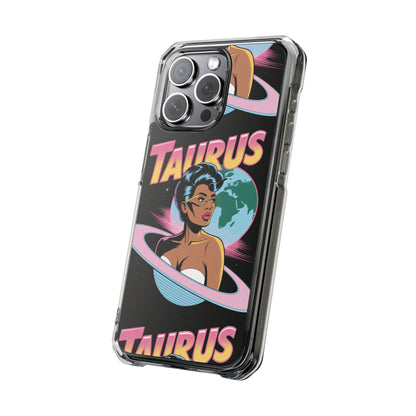 Taurus Phone Case, MagSafe Astrological Impact Case, Zodiac Sign Cover