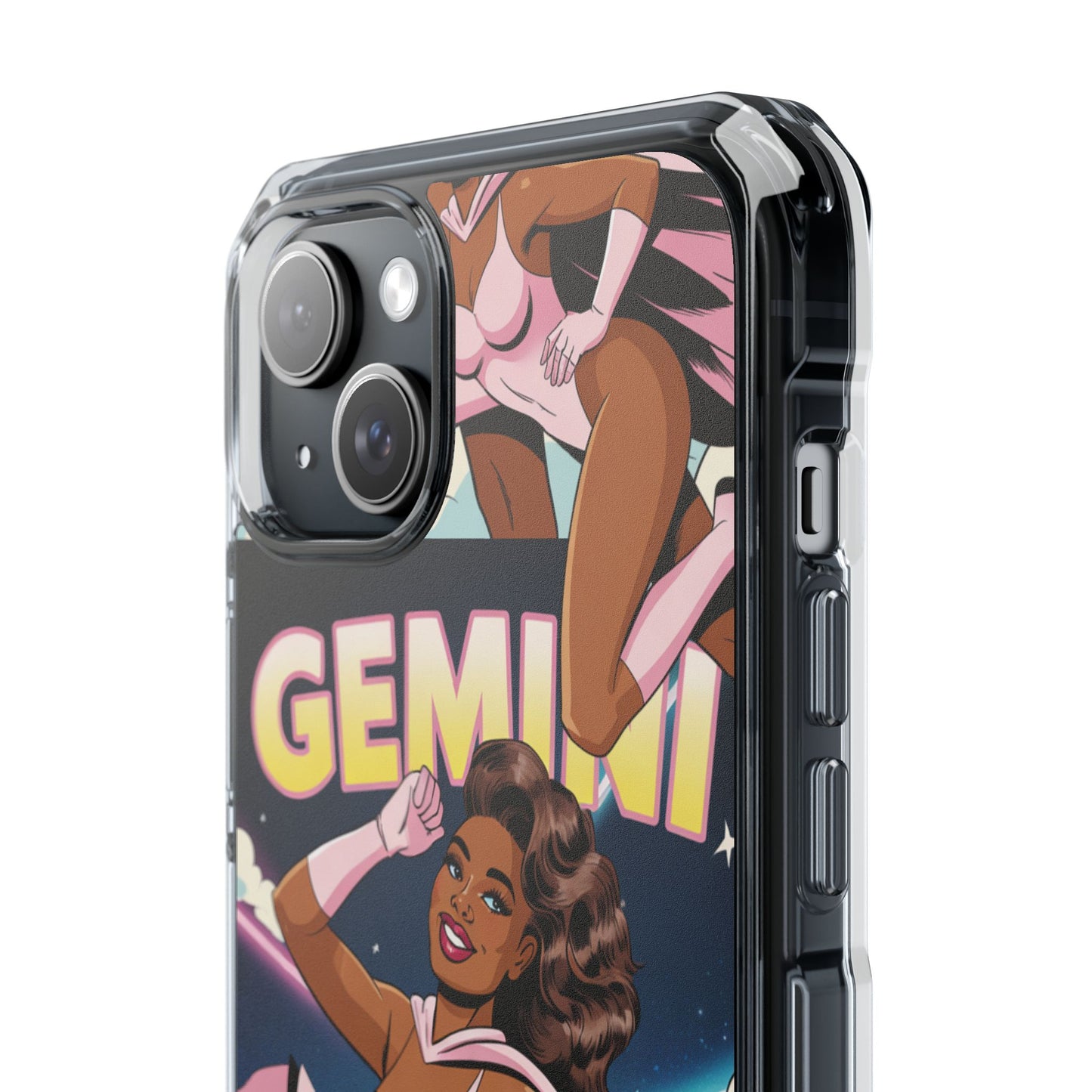 Gemini Zodiac MagSafe Clear Impact Case