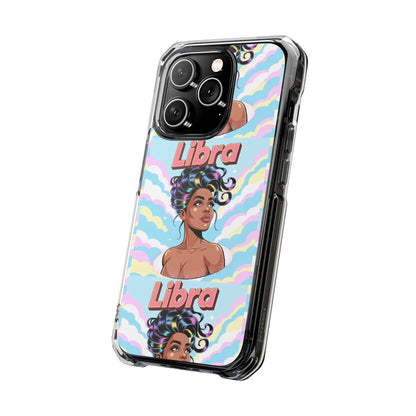Libra Zodiac Clear MagSafe Phone Case