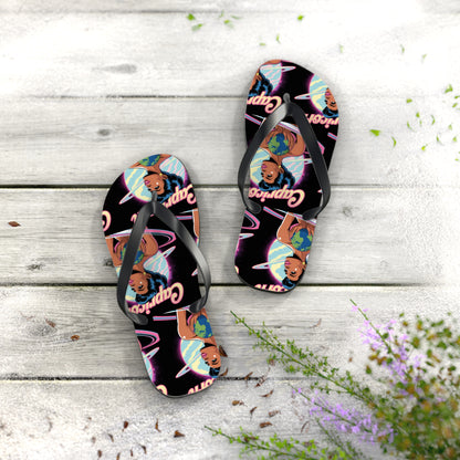‘CAPRICORN’ Flip Flops, Zodiac Sandals