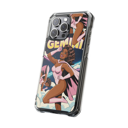 Gemini Zodiac MagSafe Clear Impact Case