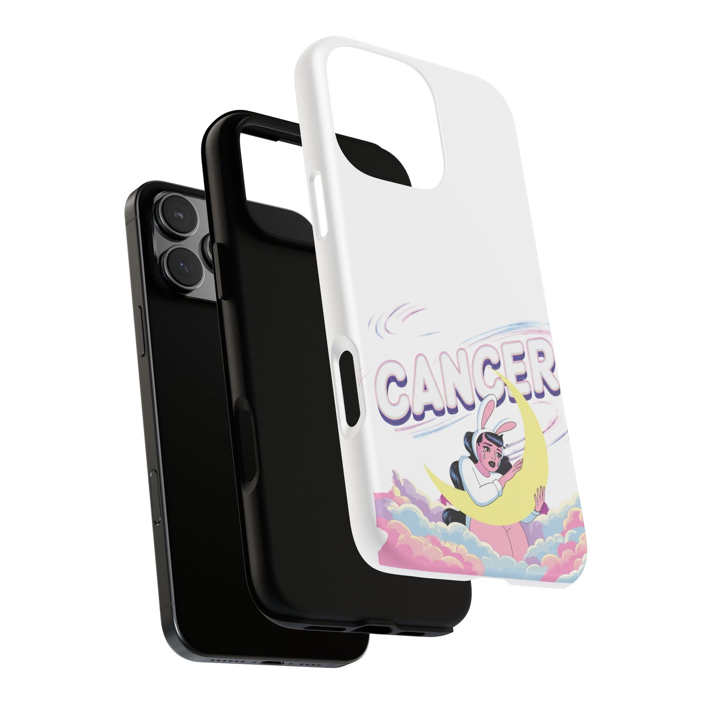 “Cancer” Zodiac Phone Case, Cute Cancer Case, Astrology Phone Cover