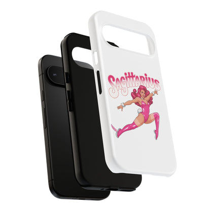 “Sagittarius” phone case Pink Dollar Bill Woman Bunny Costume