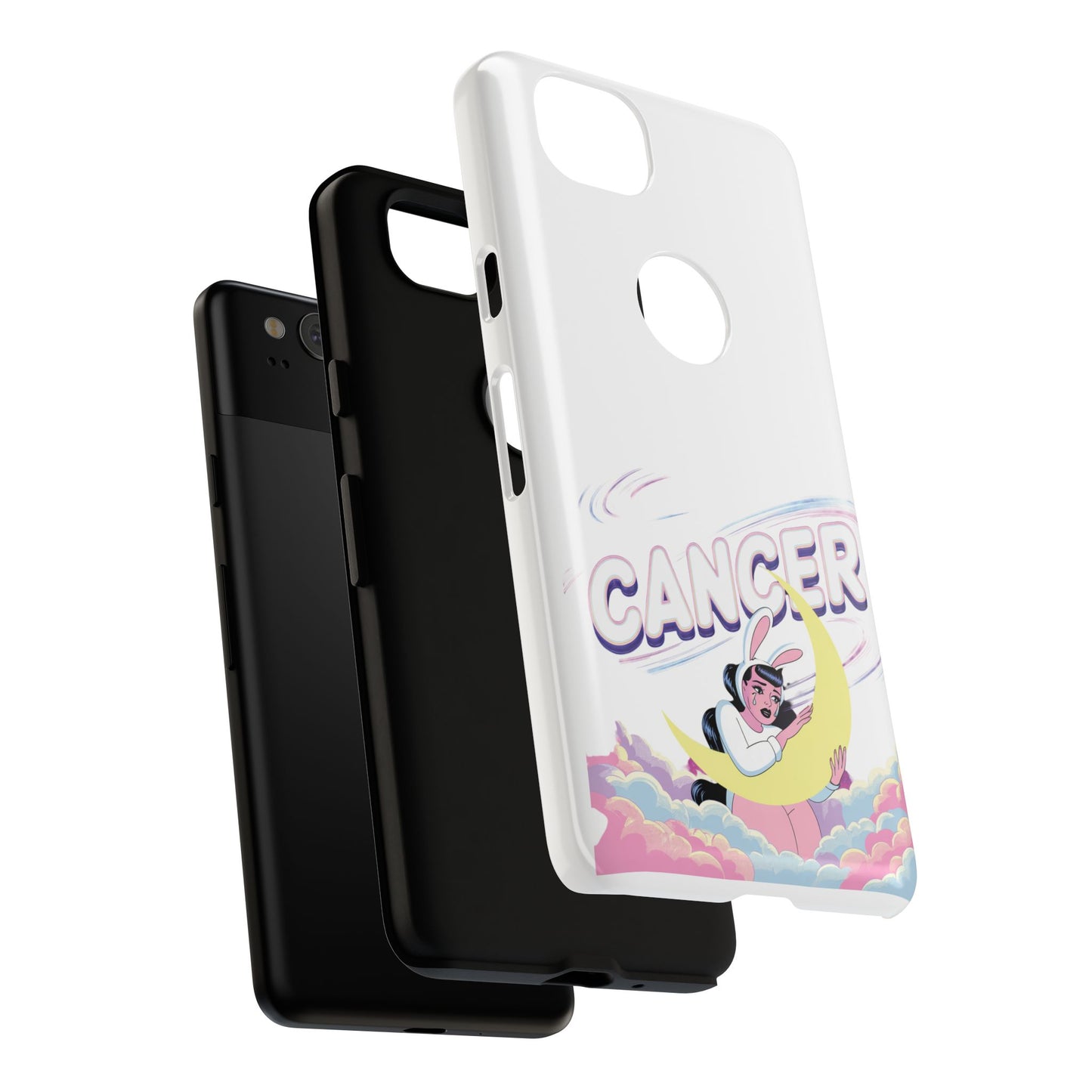 “Cancer” Zodiac Phone Case, Cute Cancer Case, Astrology Phone Cover