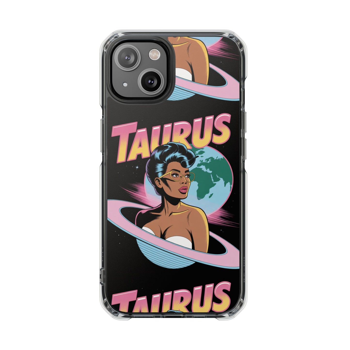 Taurus Phone Case, MagSafe Astrological Impact Case, Zodiac Sign Cover