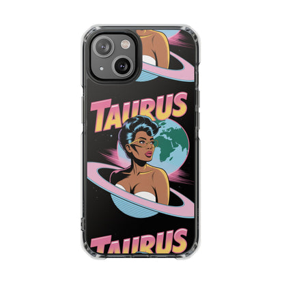 Taurus Phone Case, MagSafe Astrological Impact Case, Zodiac Sign Cover