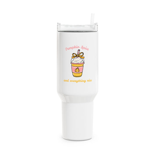Pumpkin Spice Tumbler, 40oz - Fall Drinkware