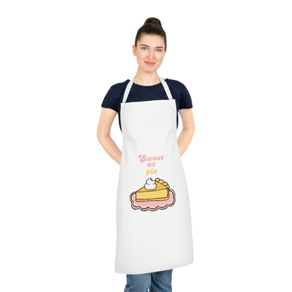 Sweet as Pie Adult Apron, Cute Kitchen Gift, Baking Accessories