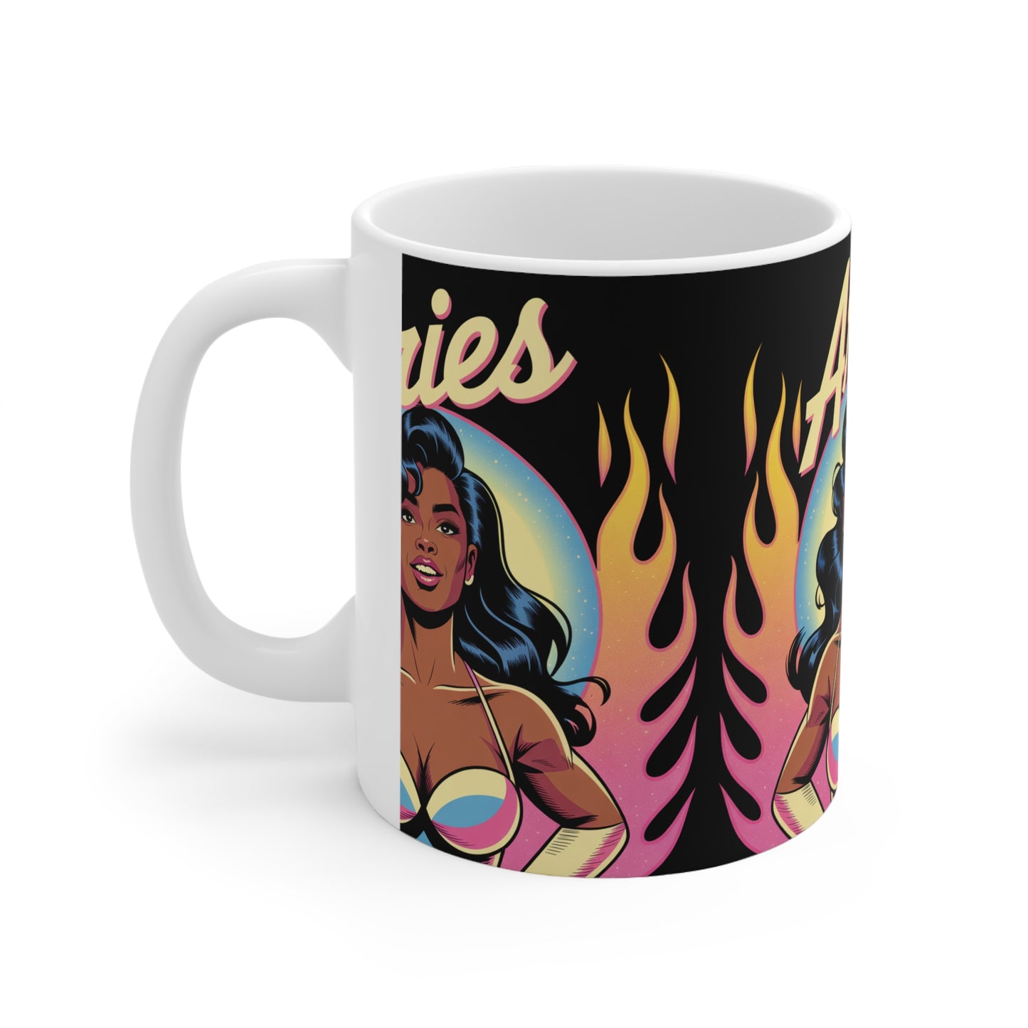 “ARIES” Ceramic Coffee Cups, 11oz