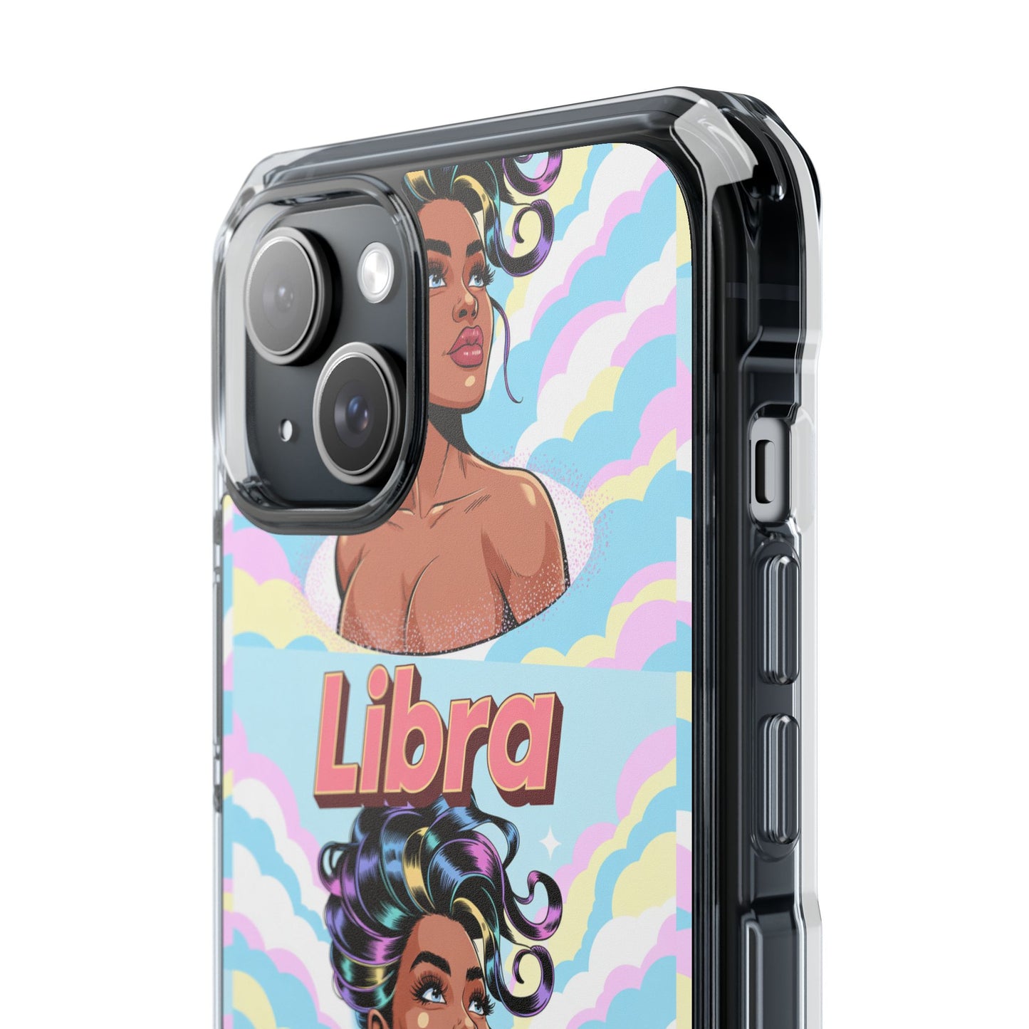 Libra Zodiac Clear MagSafe Phone Case