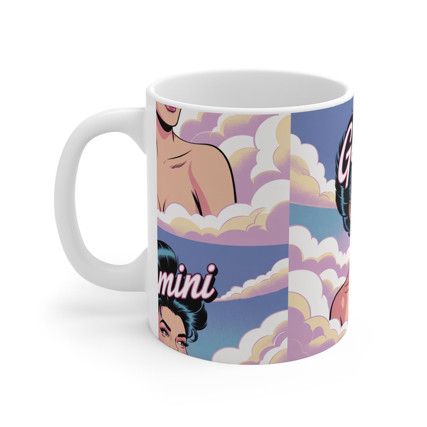Gemini Mug | Astrology Coffee Cup, Zodiac mug