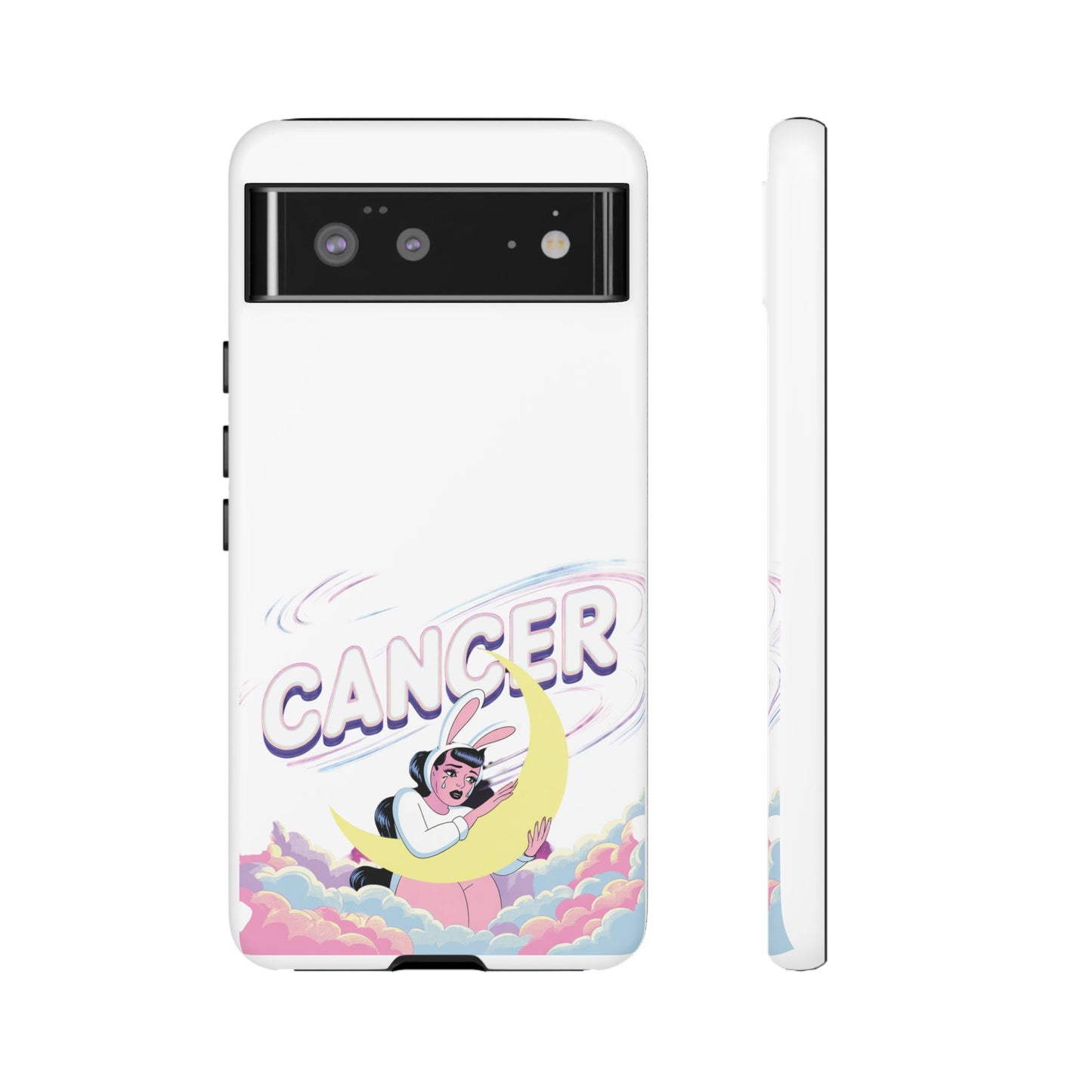 “Cancer” Zodiac Phone Case, Cute Cancer Case, Astrology Phone Cover