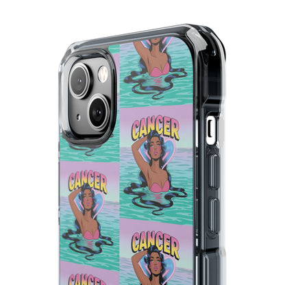 Cancer Zodiac MagSafe Clear Phone Case, Astrology Gift